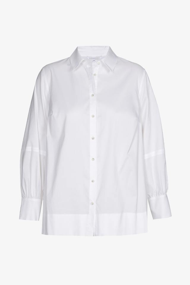 Tuniek blouse met wijde mouwen