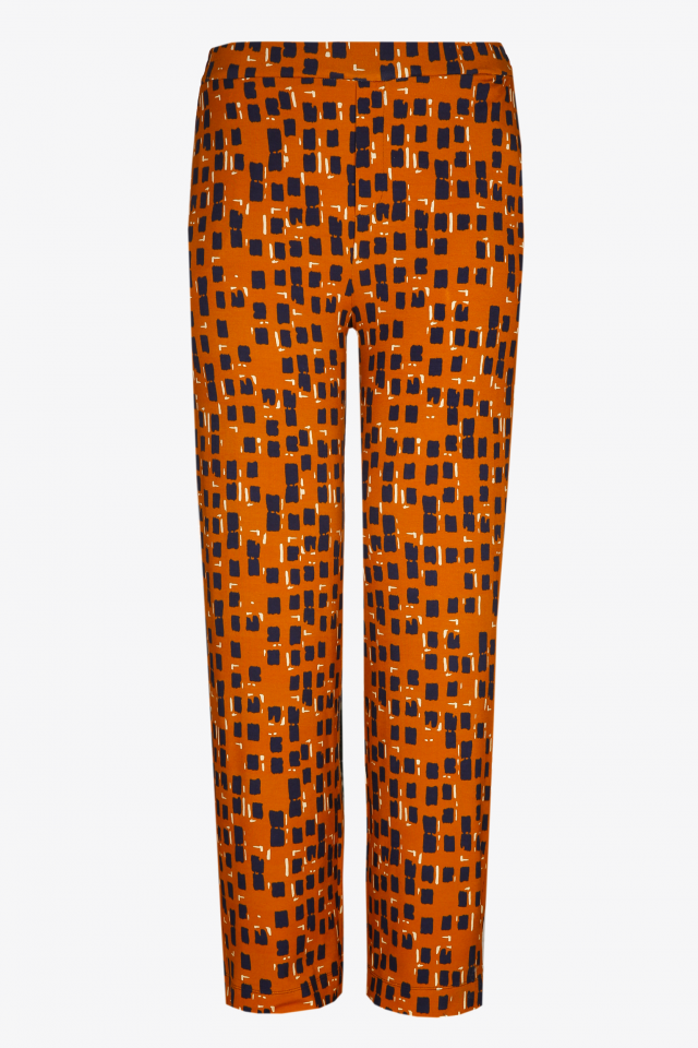 Pantalon avec motif blockprint original