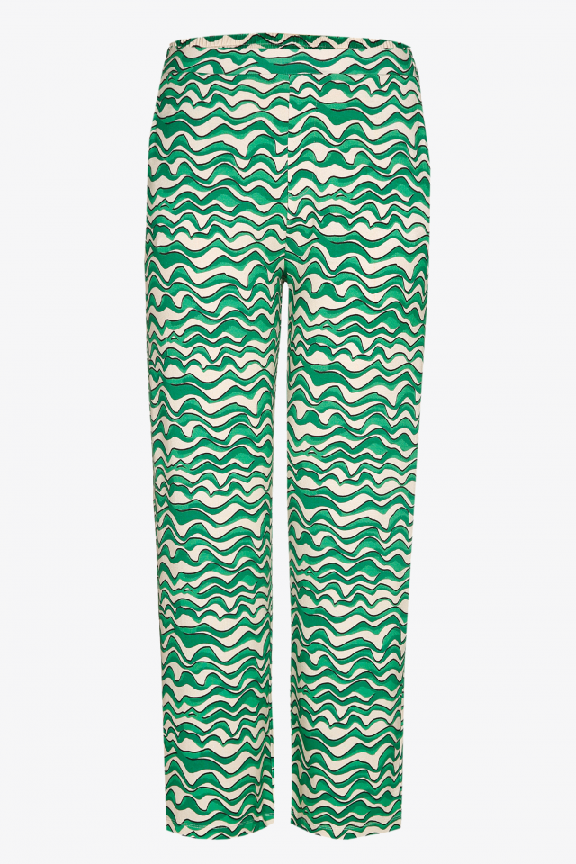 Hose mit originellem Muster