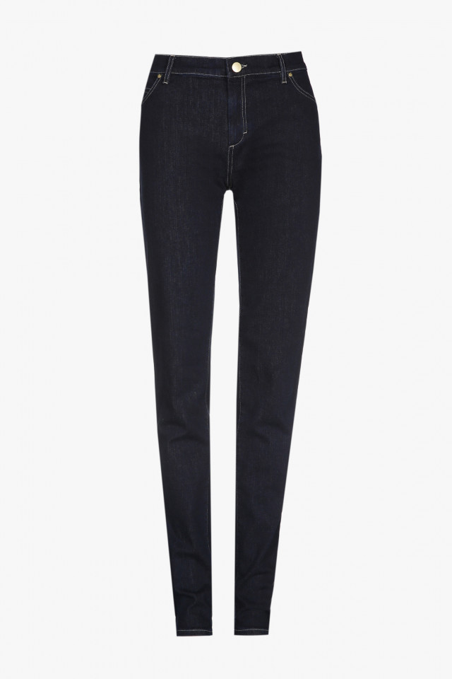 Jean moulant bleu foncé