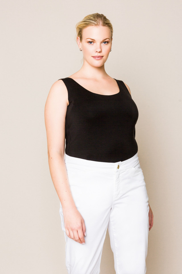 Zwarte tanktop