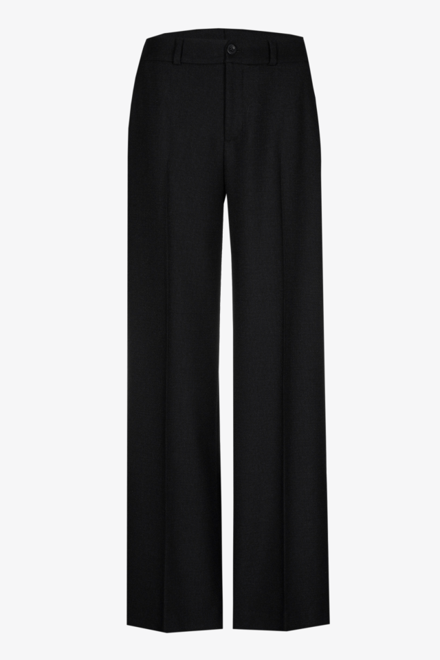 Dressy wide-leg trousers