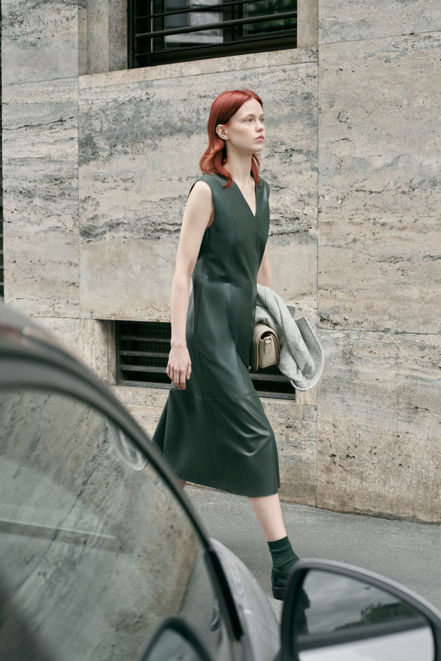 Wish leather dress online