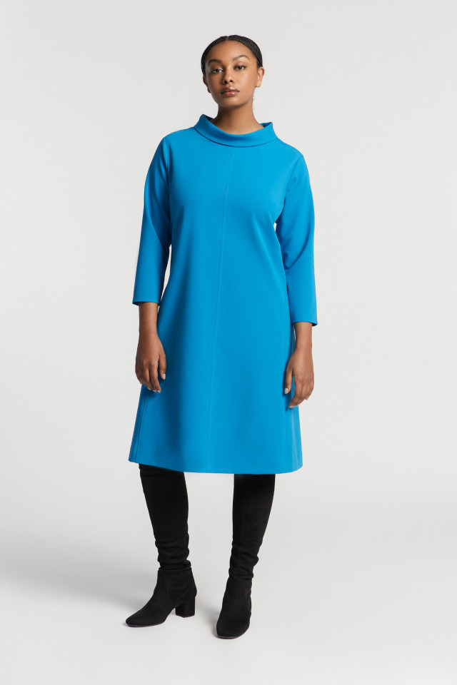 Comfortabele crepe jurk Xandres