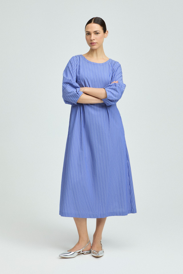 Lookbook: Jurk met plooidetail + Elegante slingback